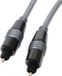 PureLink Toslink 6.0mm 10m audio kabel Zilver