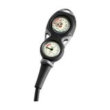 Mares Instrument Mission 2 Manometer - Zwart/Zwart, One Size IN
