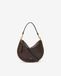 Isabel Marant Sac Oskan Soft Zip En Cuir Grainé - Café