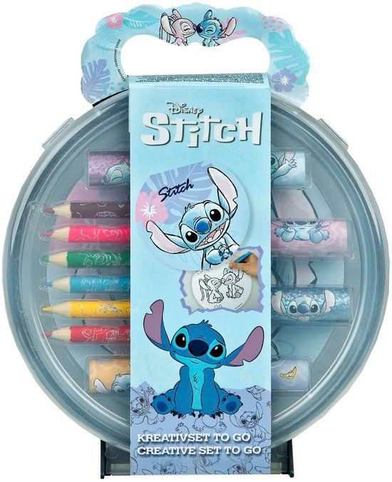 Undercover Stitch creatieve kleurset - kleurset voor kinderen met stickers.