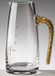 Carafe en cristal or 300ml avec mesure - Élégance KP35432
