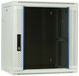 DSIT 12U witte wandkast met glazen deur 600x450x635mm