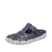 Rieker Dames lage schoenen L0396, dames mocassin, pantoffels, Blauw, 40 EU
