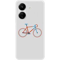 Xiaomi Redmi 13C Bike color hipster verstevigd hoesje met sublimatie bedrukking