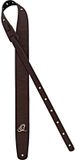 Ortega Guitars Gitaarr riem verstelbaar - Vegan Series - voor akoestische en elektrische gitaar of basgitaar - bruin/vegan (OSVG-BR)