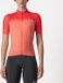 Castelli Fietsshirt Korte Mouwen Dames Coral Roze - VELOCISSIMA JERSEY CORAL FLASH BRILLIANT PINK-L