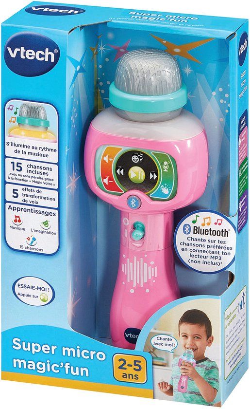 VTech 80-551055 Speelgoedmicrofoon Meerkleurig