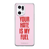 ERT GROUP mobiel telefoonhoesje voor Oppo FIND X5 PRO origineel en officieel erkend Babaco patroon My fuel 003