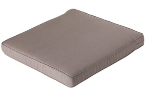 Madison loungekussen Panama 60 x 60 x 8 cm polykatoen taupe