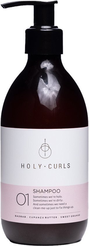 Holy Curls Shampoo 300 ml - Normale shampoo vrouwen - Voor Alle haartypes