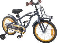 vidaXL Kinderfiets 16 Inch Donkergrijs