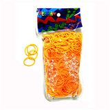 Rainbow Loom Navulverpakking elastiekjes, neonoranje