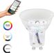 EGLO connect.z Smart LED Lamp - GU10 - Ø 5 cm - Instelbaar RGB & wit licht - Dimbaar - Zigbee
