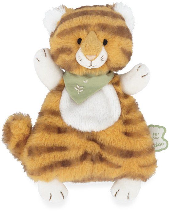 Kaloo Les Amis Knuffeldoek Tijger Meerkleurig Pluche