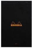 Rhodia 190009C schrijfblok & schrift A4+ 80 vel Zwart