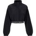 W Crop Taping coupe-vent noir