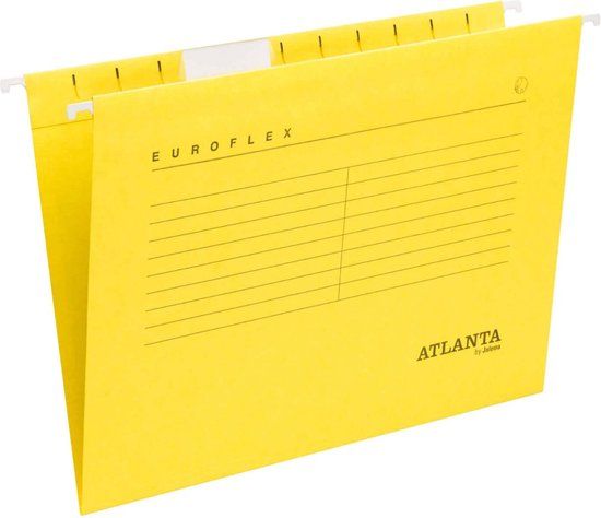 Atlanta hangmappen voor laden Euroflex A4 geel - 25 stuks