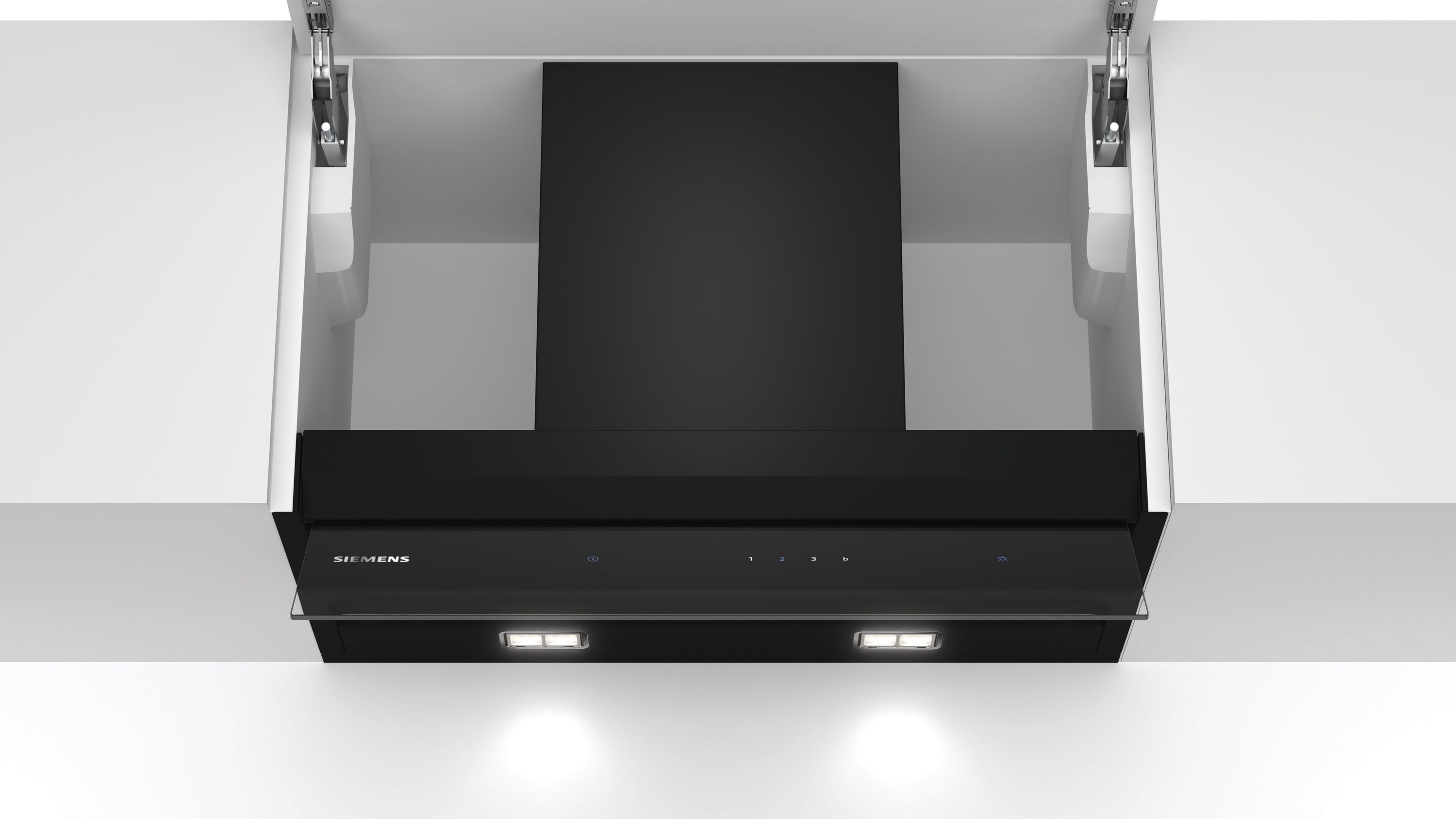 Siemens iQ500 LJ67BAM60 - Inbouw afzuigkap - Zwart - 459 m³/uur