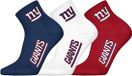 NFL NY GIANTS Quarter Socks - 3-pack - Blauw/Wit/Rood - Maat 35/38