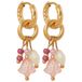 Label Kiki gold plated oorbellen Niva