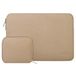 MOSISO Laptop Hoes Compatibel met 13-13.3 inch MacBook Pro, MacBook Air, Notebook Computer,Waterafstotende Neopreen Aktetas met Kleine Tas,Abrikoos