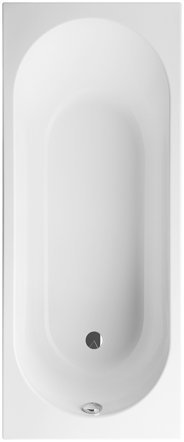 Villeroy & Boch O.novo Badkuip - 160 cm - Wit - Acryl