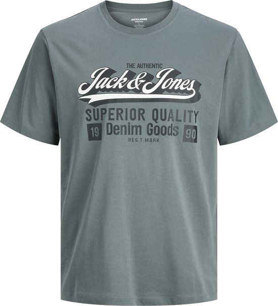 JACK&JONES Jongens T-shirt met ronde hals en korte mouwen, maat 152, blauw