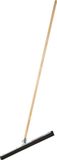 Talen Tools racloir de sol/douche - pour eau - métal/caoutchouc mousse - B 45 cm - manche en bois 140 cm