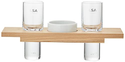 L.S.A. Vodka Duo Set L25cm helder/as*