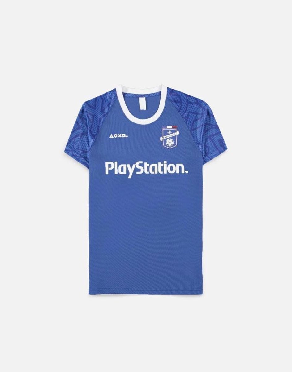 Difuzed PlayStation Heren Tshirt -S- France EU2021 Blauw