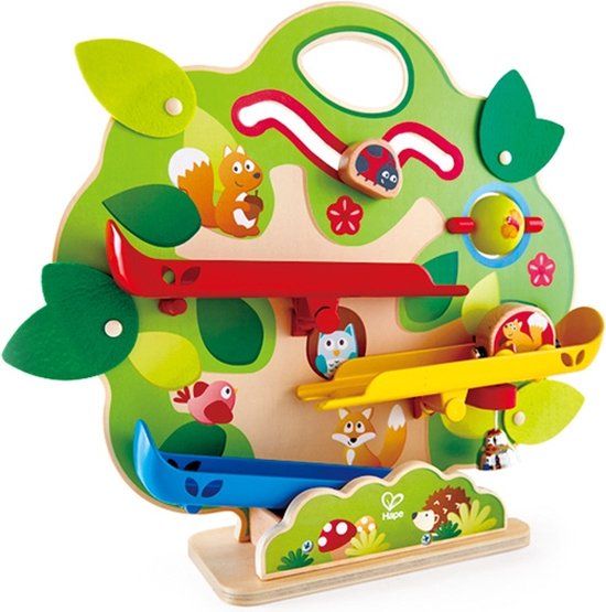 Hape Houten Eekhoorn Autobaan Groen - E3821