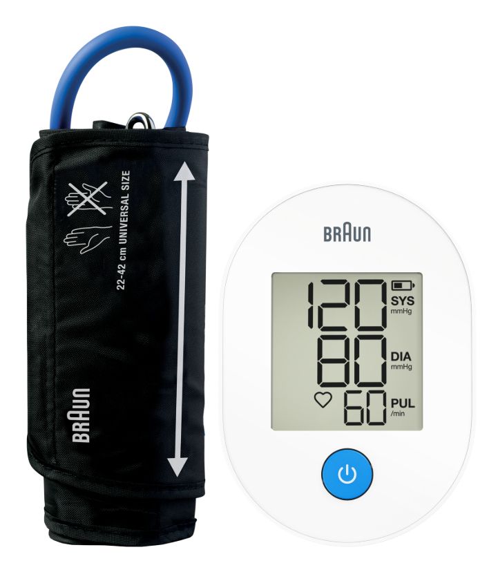 Braun ExactFit 1E Upper Arm Automatic Blood Pressure Monitor