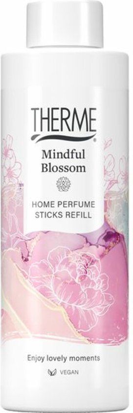 Therme Mindful Blossom Navulling Geurstokjes - 150 ml