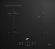 Beko HII64200SFMT - 59cm Induction Cooktop - Black - 4 Zones