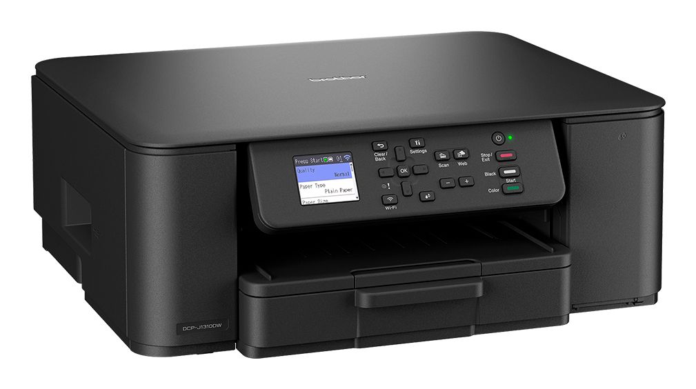 Brother DCP-J1310DW - Multifunctionele Inkjetprinter - A4 - Wifi - Zwart