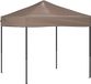 vidaXL Partytent inklapbaar 2x2 m taupe