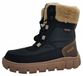 Kamik Seeker F Chaussures d'enfant Bottes d'hiver enfant Noir Loisir