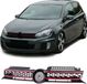 Viking Choice AP Onderdelen B.V. Auto grille - honingraat - geschikt voor VW Golf 6 GTI 08-13 - zwart, rood