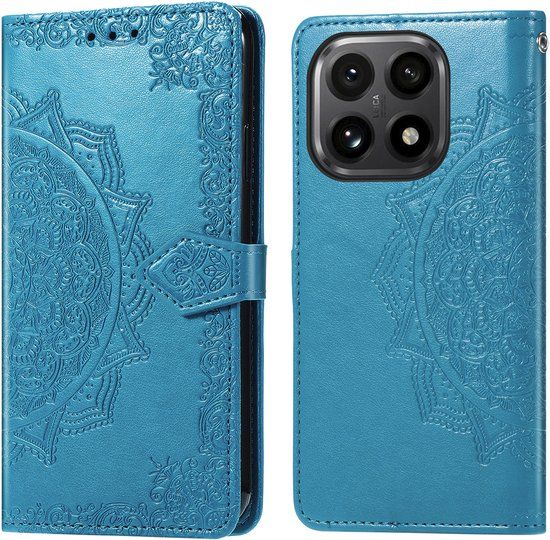 imoshion Mandala Bookcase - Geschikt voor Xiaomi 15T - Turquoise