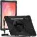 Selected by GSMpunt.nl Samsung Galaxy Tab S11 Ultra Hoes Back Cover met Kickstand en Handriem Zwart