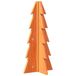 VidaXL 858176 Kunstkerstboom Bruin Hout 230x490 mm