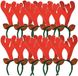 Bellatio Decorations 10x Rendier diadeem met oren