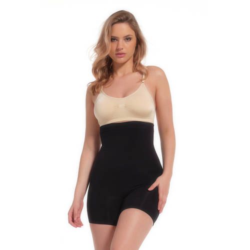 MAGIC Bodyfashion Booty Boost High Waist Shaping Shorts - Black