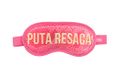 FISURA - Koud gel oogmasker "P*ta Resaca". Roze koud oogmasker. Gelmasker voor gezwollen ogen en donkere kringen. Verfrissend oogmasker met boodschap. 18,5 cm x 9 cm