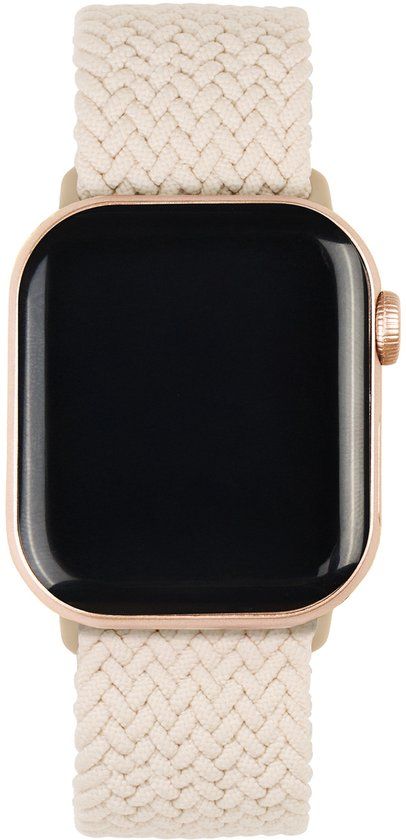 iDeal of Sweden Soft Braid Watch Band voor de Apple Watch | 38/40/41/42 mm - Perfect Beige