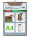 SIGEL KB120 menukaarten-klembord A4, beige, met opstelfunctie, stabiel clipboard