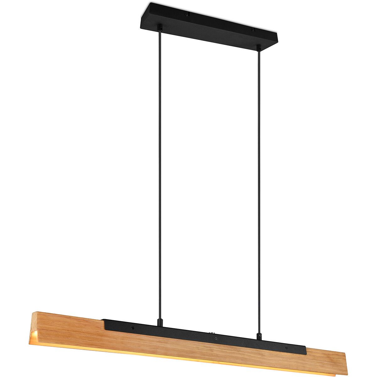 BES LED Trion Kamilia Hanglamp - 25W - Warm Wit - Dimbaar - Zwart
