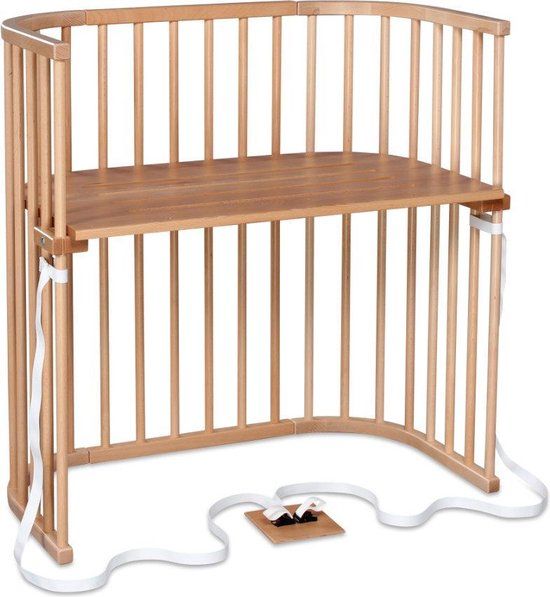 babybay Boxspringbed blank gelakt - 4260095222237