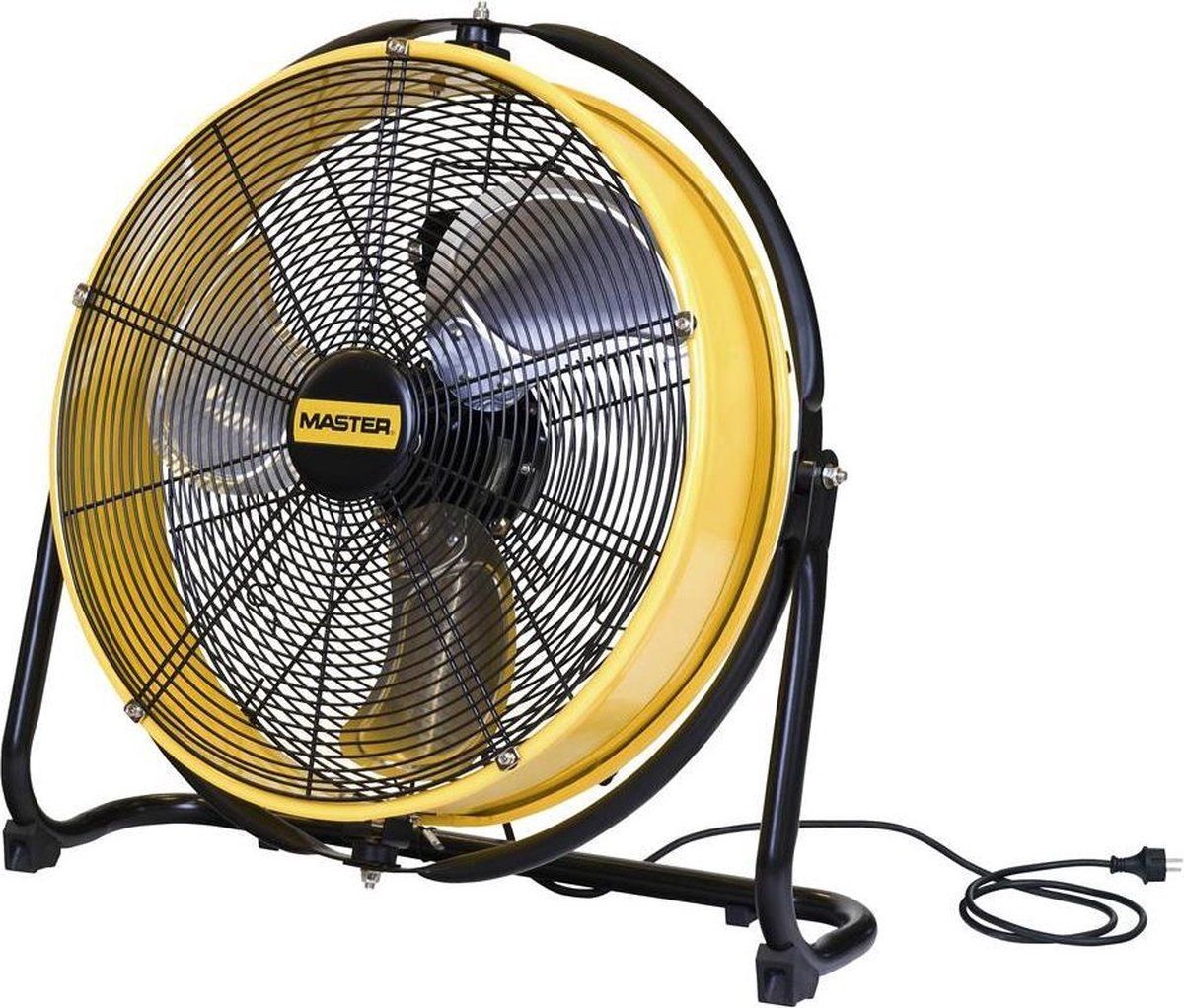 Master DF 20P - Vloerventilator - Geel