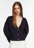 Comma Strickjacke Navy Dames Maat L (40)